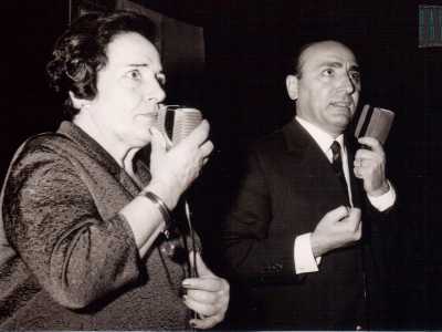 Wanda Rinaldi, in arte "Marietta", che affianc� per anni Traversa nella trasmissione La Caravella